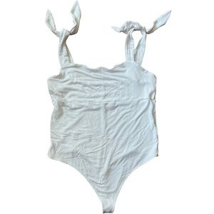 Abercrombie tie straps bodysuit